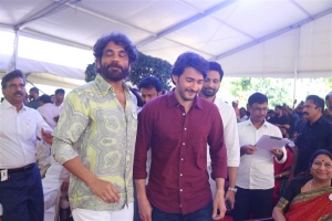 Nagarjuna, Mahesh Babu @ ANR 100th Birthday Celebrations Stills