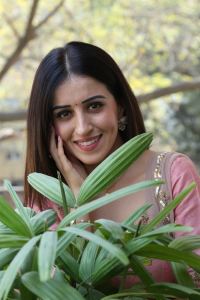 Actress Anshu Ambani Stills @ Mazaka Movie Interview