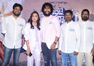 Vivek Athreya, Nazriya Nazim, Nani @ Ante Sundaraniki Teaser Launch Stills