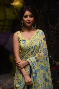 Maha Samudram Actress Anu Emmanuel Saree New Photos