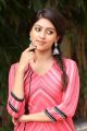 Telugu Actress Anu Emmanuel in Pink Dress Photos