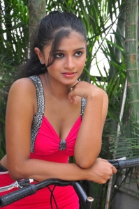 Actress Anu Sri Hot Stills at Gandikotalo Movie Press Meet