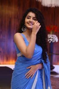 Actress Anupama Parameswaran Pics @ 18 Pages Movie Press Meet