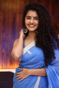 Actress Anupama Parameswaran Pics @ 18 Pages Movie Press Meet