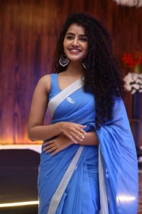 Actress Anupama Parameswaran Saree Pics @ 18 Pages Press Meet