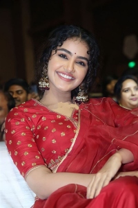 Actress Anupama Red Dress Images @ 18 Pages Pre Release