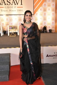 Actress Anupama Parameswaran Images @ Ananda Nilayam Launch