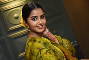 Actress Anupama Parameswaran Pics @ The Story Of Beautiful Girl First Look Launch