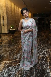 Eagle Movie Actress Anupama Parameswaran Saree Photos