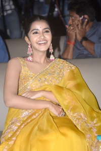 Actress Anupama Parameswaran Saree Pics @ Karthikeya 2 Success Meet