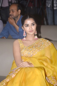 Anupama Parameswaran Saree Pics @ Karthikeya 2 Success Celebrations