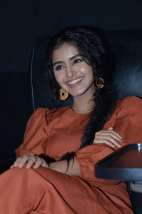 Actress Anupama Parameswaran Pics @ Karthikeya 2 Trailer Launch