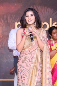 Karthikeya 2 Movie Heroine Anupama Parameswaran Cute Saree Stills