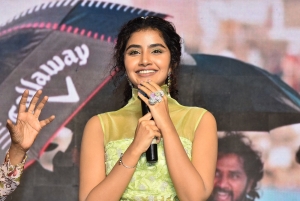 Actress Anupama Parameswaran Pics @ Karthikeya 2 Pre Release