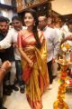 Telugu Actress Anupama Parameswran at Ameerpet Kancheepuram VRK Silks