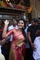 Telugu Actress Anupama Parameswran at Ameerpet Kancheepuram VRK Silks