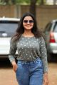 Actress Anupama Parameswaran Photos in Full Sleeve Top & Loose Jeans