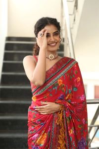 Actress Anupama Parameswaran Pics @ Tillu Square Success Meet