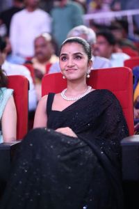 Tillu Square Movie Actress Anupama Parameswaran Black Saree Pics