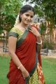 Telugu Actress Tanusha in Red Langa Voni Photos