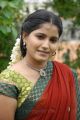 Telugu Actress Tanusha in Red Half Saree Photos