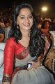 Actress Anushka Saree Photos at Mirchi Audio Launch