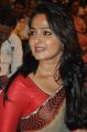 Actress Anushka Saree Photos at Mirchi Audio Launch