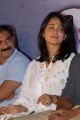 Actress Anushka in White Churidar Cute Stills at Mirchi Success Meet