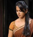 Actress Anushka in Half Saree Cute Stills in Damarukam