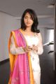 Actress Anushka in White Cotton Kameez Cute Images