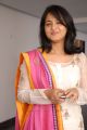 Actress Anushka in White Cotton Kameez Cute Images