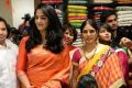 Anushka launches Rajahmundry Kalamandir Showroom  Photos