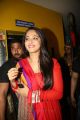 Gorgeous Anushka Shetty in Red Dress at Rudramadevi Trailer Launch