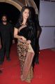 Anushka Stills in Black Saree At Verna Movie Audio Launch
