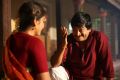 Madhavi Latha, Ghazal Srinivas in Anushtanam Movie Photos