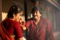 Madhavi Latha, Ghazal Srinivas in Anushtanam Movie Photos