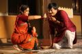 Madhavi Latha, Ghazal Srinivas in Anushtanam Movie Photos