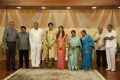 Prabhu with wife Punitha @ AVM Aparna Guhan Wedding Reception Photos