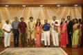 SP Muthuraman, Karthi, Sivakumar @ AVM Aparna Guhan Wedding Reception Photos