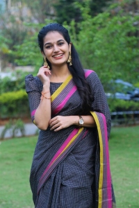 Narakasura Movie Heroine Aparna Janardanan Saree Pics