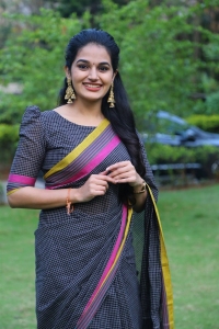 Actress Aparna Janardanan Saree Pics @ Narakasura Teaser Launch