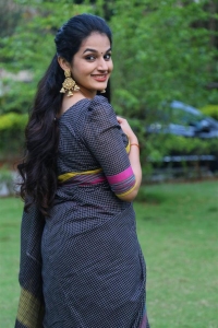 Narakasura Movie Heroine Aparna Janardanan Saree Pics