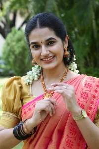 Actress Aparna Janardanan Images @ Love You Ram Press Meet