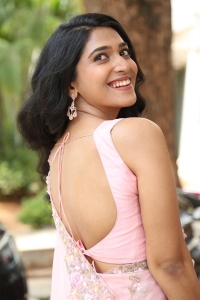 Actress Apoorva Rao Saree Pics @ Happy Ending Teaser Launch