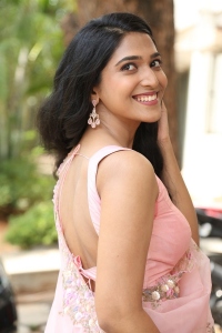 Actress Apoorva Rao Saree Pics @ Happy Ending Teaser Launch