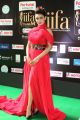 Actress Apoorva Red Dress Stills at IIFA Utsavam 2017 (Day 1) Green Carpet