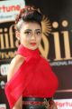 Actress Apoorva Red Dress Stills at IIFA Utsavam 2017 (Day 1)