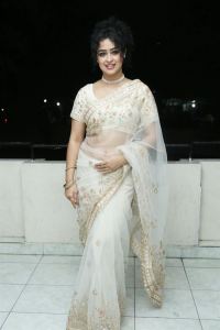 Talakona Movie Actress Apsara Rani Cute Saree Photos