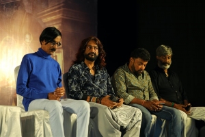 Manobala, U K Senthil Kumar, Vichu Viswanath @ Aranmanai 3 Press Meet Stills