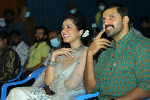 Raashi Khanna, Arya @ Aranmanai 3 Press Meet Stills